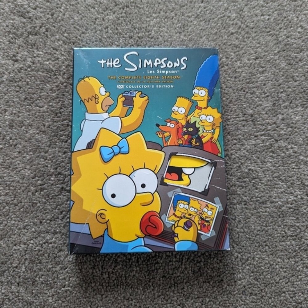 The Simpsons - Season 8 (DVD, 2009, 4-Disc Set, Bilingual version)
